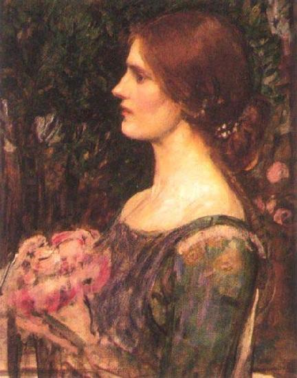 John William Waterhouse The Bouquet oil painting image
